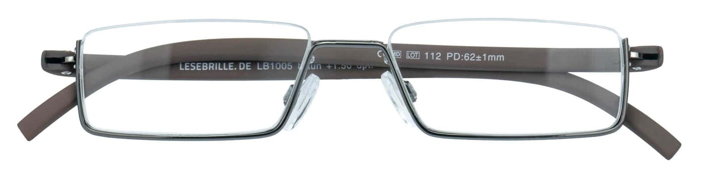 Lesebrille.de Kollektion LB1005 braun geschlossen Lesebrille.de Kollektion LB1005 braun geschlossen