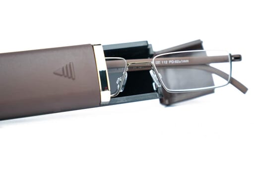 Lesebrille.de Kollektion LB1005 braun mit etui