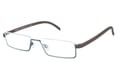 Lesebrille.de Kollektion LB1005 braun seitlich Lesebrille.de Kollektion LB1005 braun seitlich