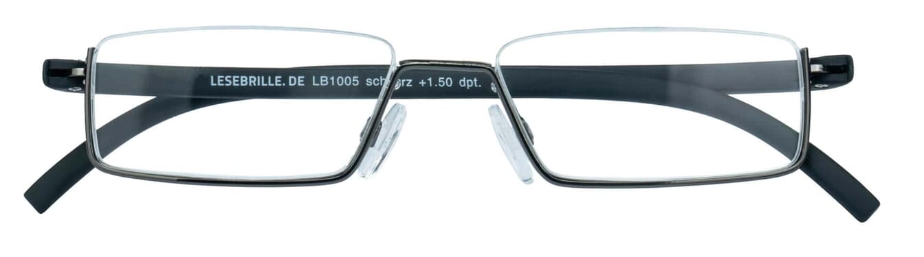 Lesebrille.de Kollektion LB1005 schwarz geschlossen Lesebrille.de Kollektion LB1005 schwarz geschlossen