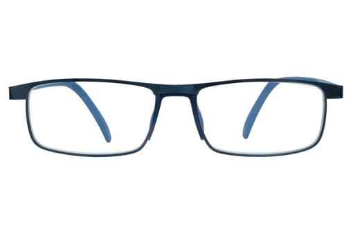 Lesebrille.de Kollektion LB1006 blau frontal