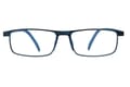 Lesebrille.de Kollektion LB1006 blau frontal Lesebrille.de Kollektion LB1006 blau frontal