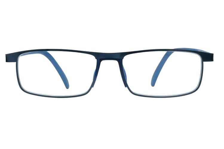 Lesebrille.de Kollektion LB1006 blau frontal Lesebrille.de Kollektion LB1006 blau frontal