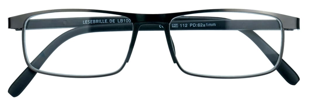 Lesebrille.de Kollektion LB1006 schwarz geschlossen Lesebrille.de Kollektion LB1006 schwarz geschlossen