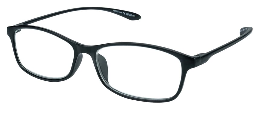 Lesebrille.de Kollektion LB3001 schwarz seitlich 3er-Set LB3001 Schwarz