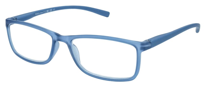 Lesebrille.de Kollektion LB3002 blau seitlich 3er-Set LB3002 Schwarz-Blau-Rot