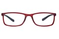 Lesebrille.de Kollektion LB3002 rot frontal 3er-Set LB3002 Schwarz-Blau-Rot