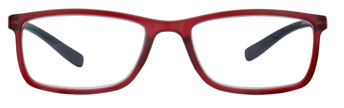 Lesebrille.de Kollektion LB3002 rot frontal 3er-Set LB3002 Schwarz-Blau-Rot