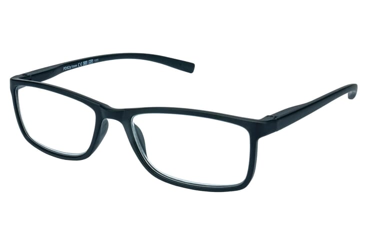 Lesebrille.de Kollektion LB3002 schwarz seitlich Lesebrille.de Kollektion LB3002 schwarz seitlich