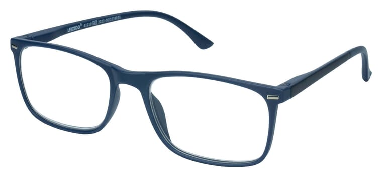 Lesebrille Lexxoo 4121A blau seitlich Lesebrille Lexxoo 4121A blau seitlich