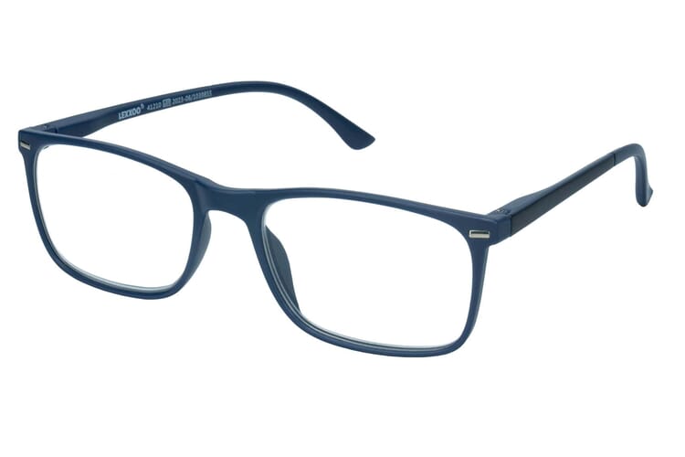 Reading glasses LEXXOO 4121A blue sideways Reading glasses LEXXOO 4121A blue sideways