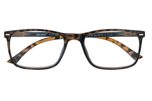 Lesebrille Lexxoo 4121A braun geschlossen