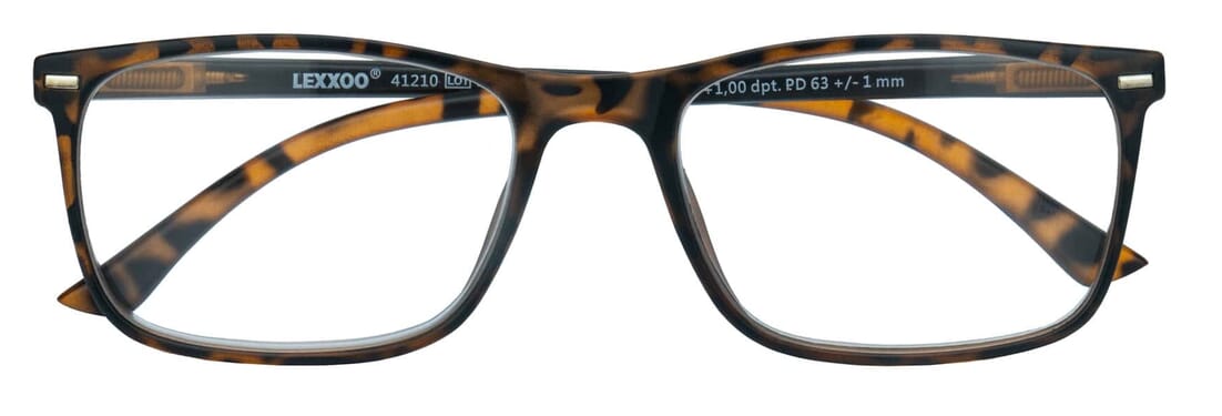 Lesebrille Lexxoo 4121A braun geschlossen Lesebrille Lexxoo 4121A braun geschlossen