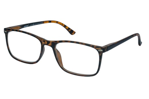 Lesebrille Lexxoo 4121A braun seitlich