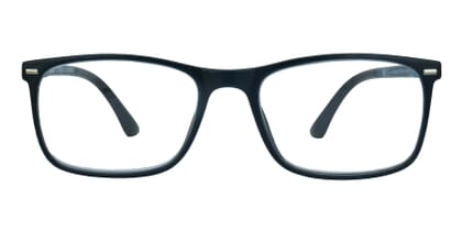 Lesebrille Lexxo 4121A schwarz blau frontal Lesebrille Lexxo 4121A schwarz blau frontal