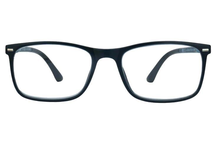 Lesebrille Lexxo 4121A schwarz blau frontal Lesebrille Lexxo 4121A schwarz blau frontal