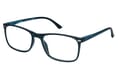 Reading glasses LEXXOO 4121A black blue lateral Reading glasses LEXXOO 4121A black blue lateral