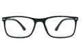 Lesebrille Lexxo 4121A schwarz grun frontal Lesebrille Lexxo 4121A schwarz grun frontal