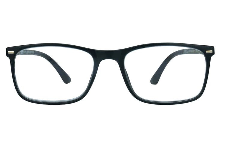 Lesebrille Lexxo 4121A schwarz grun frontal Lesebrille Lexxo 4121A schwarz grun frontal