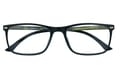 Reading glasses Lexxo 4121A black green closed Reading glasses Lexxo 4121A black green closed
