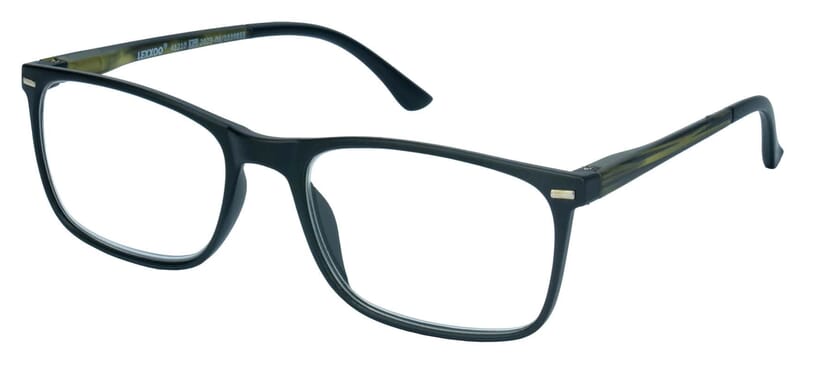Lesebrille Lexxo 4121A schwarz grun seitlich Lesebrille Lexxo 4121A schwarz grun seitlich