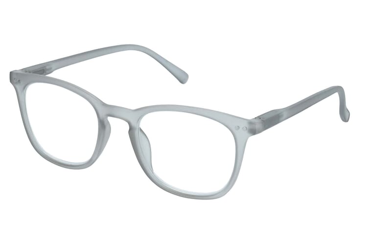 Lesebrille Lexxoo 4122 grau seitlich Lesebrille Lexxoo 4122 grau seitlich