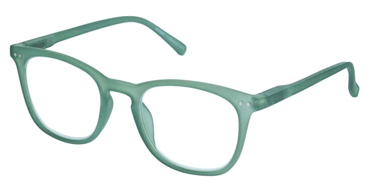 Lesebrille Lexxoo 4122 gruen seitlich Lesebrille Lexxoo 4122 gruen seitlich