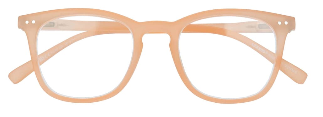 Lesebrille Lexxoo 4122 orange geschlossen Lesebrille Lexxoo 4122 orange geschlossen