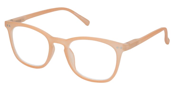 Lesebrille Lexxoo 4122 orange seitlich Lesebrille Lexxoo 4122 orange seitlich
