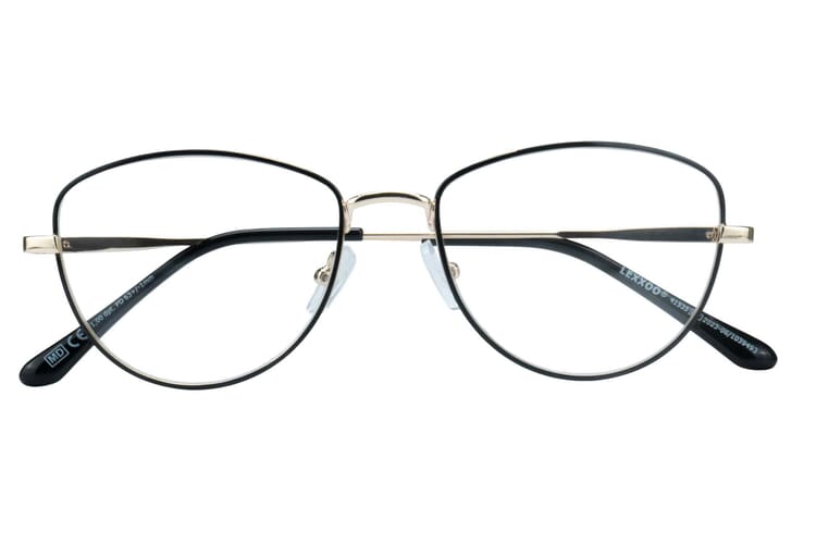 Reading glasses LEXXOO 4153B black closed Reading glasses LEXXOO 4153B black closed