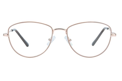 Lesebrille Lexxoo 4153B rosegold frontal