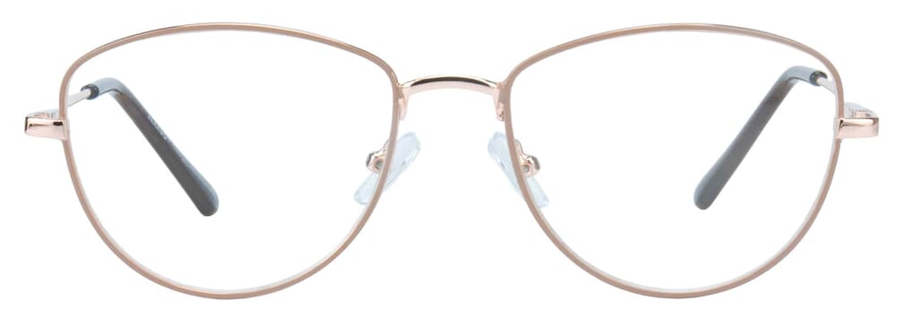 Lesebrille Lexxoo 4153B rosegold frontal Lesebrille Lexxoo 4153B rosegold frontal