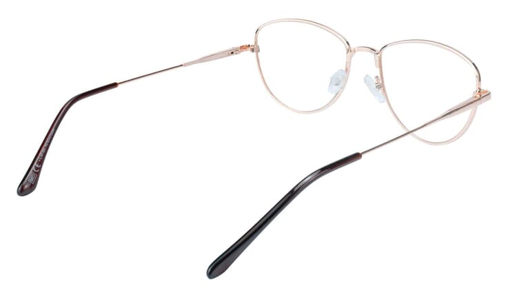 Lesebrille Lexxoo 4153B rosegold innen Lesebrille Lexxoo 4153B rosegold innen