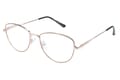 Lesebrille Lexxoo 4153B rosegold seitlich Lesebrille Lexxoo 4153B rosegold seitlich
