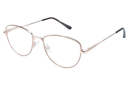 Lesebrille Lexxoo 4153B rosegold seitlich Lesebrille Lexxoo 4153B rosegold seitlich