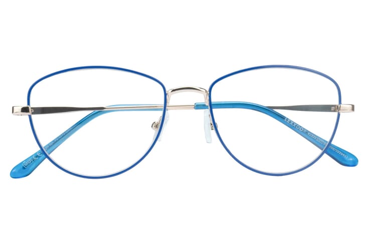 Reading glasses LEXXOO 4153B blue closed Reading glasses LEXXOO 4153B blue closed