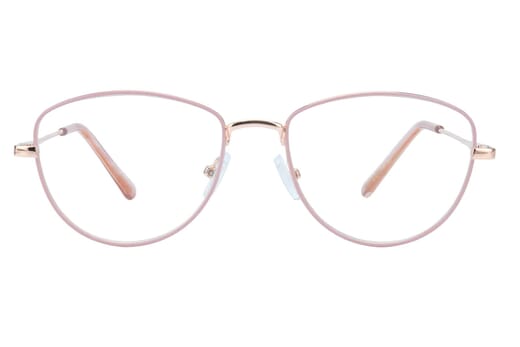 Lesebrille Lexxoo 4153B rose frontal