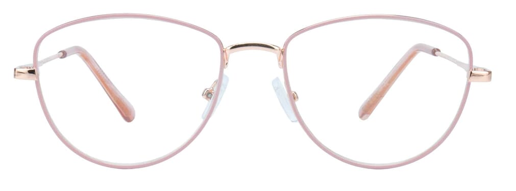 Lesebrille Lexxoo 4153B rose frontal Lesebrille Lexxoo 4153B rose frontal