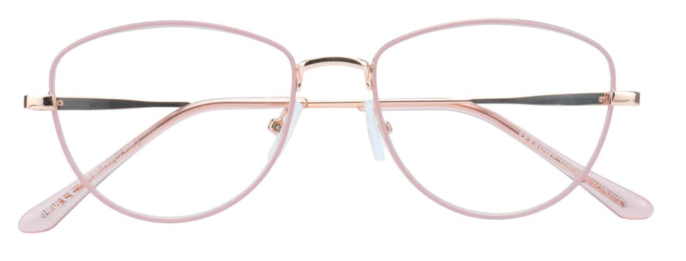 Lesebrille Lexxoo 4153B rose geschlossen Lesebrille Lexxoo 4153B rose geschlossen