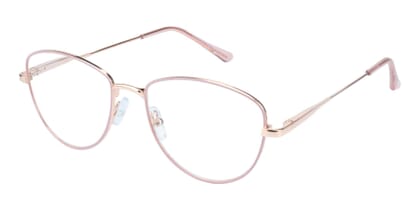 Lesebrille Lexxoo 4153B rose seitlich Lesebrille Lexxoo 4153B rose seitlich