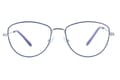 Lesebrille Lexxoo 4153B lila frontal Lesebrille Lexxoo 4153B lila frontal