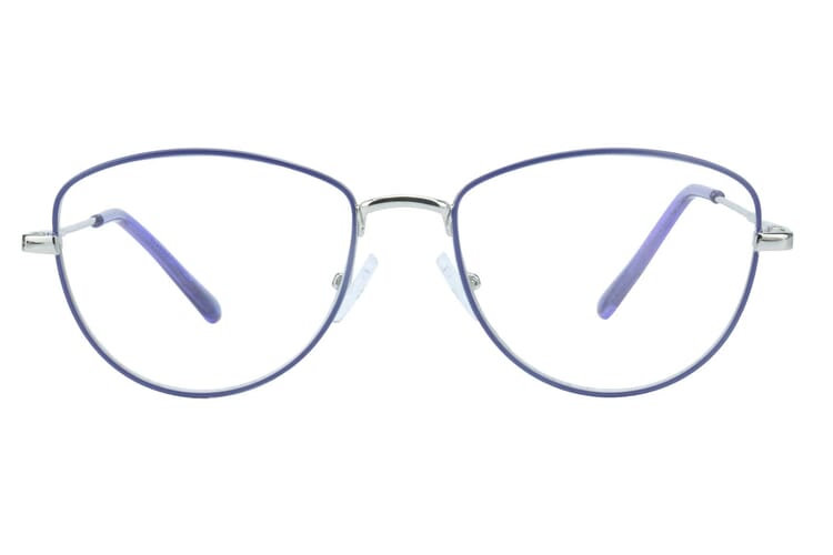 Lesebrille Lexxoo 4153B lila frontal Lesebrille Lexxoo 4153B lila frontal