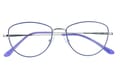 Lesebrille Lexxoo 4153B lila geschlossen Lesebrille Lexxoo 4153B lila geschlossen