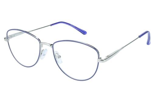 Lesebrille Lexxoo 4153B lila seitlich