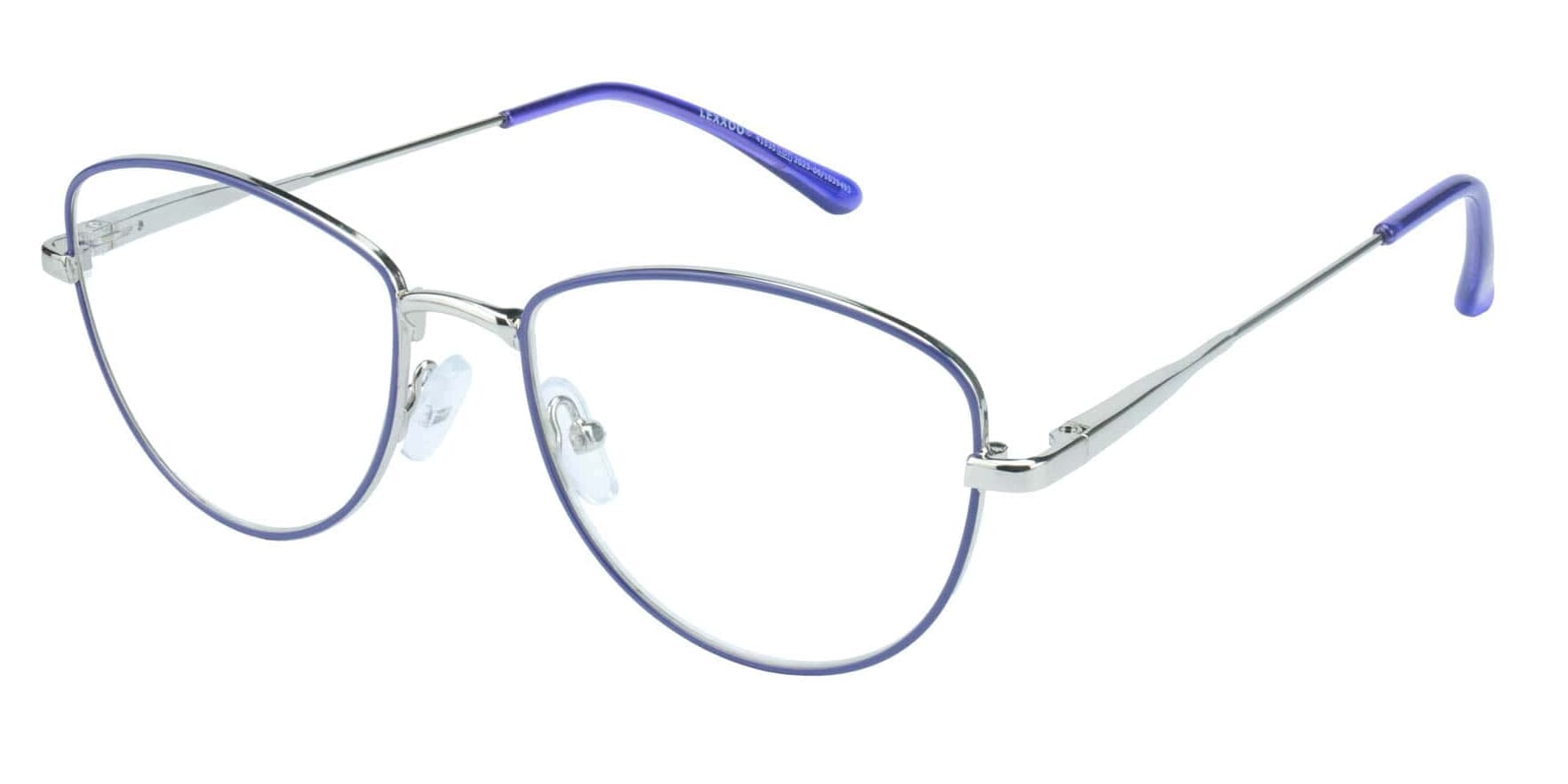 Lesebrille Lexxoo 4153B lila seitlich