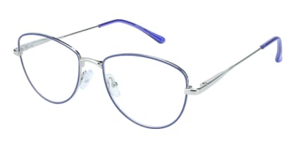 Reading glasses LEXXOO 4153B purple sideways Reading glasses LEXXOO 4153B purple sideways