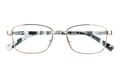 Reading glasses LEXXOO 4191 rose gold closed Reading glasses LEXXOO 4191 rose gold closed