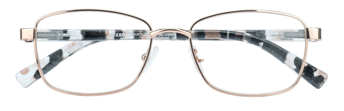 Lesebrille Lexxoo 4191 rosegold geschlossen Lesebrille Lexxoo 4191 rosegold geschlossen
