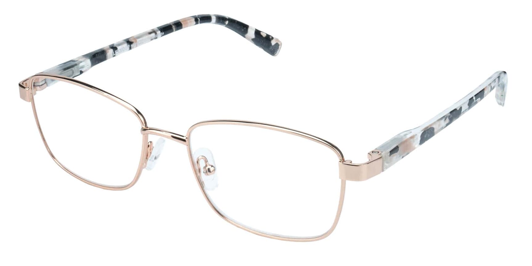 Lesebrille Lexxoo 4191 rosegold seitlich