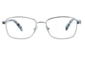 Lesebrille Lexxoo 4191 silber frontal Lesebrille Lexxoo 4191 silber frontal